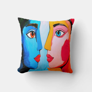 Abstract Artistic Colorful Modern art Cushion