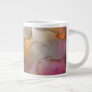 Abstract Artistic Vibrant Coffee or Latte Mug