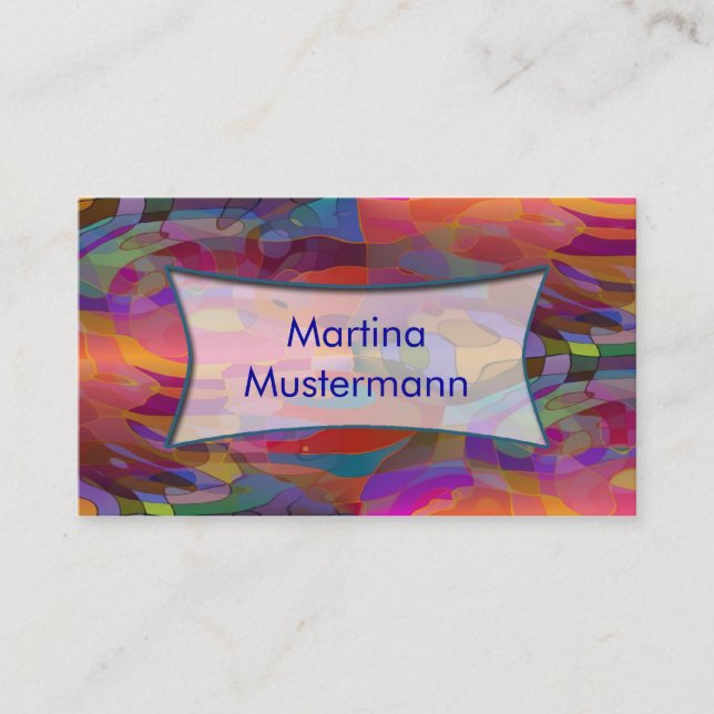 Abstract ARTs - frame special Business Card (Front)