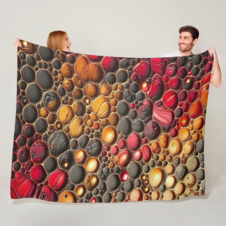 Abstract Artwork 17 -  Fleece Blanket