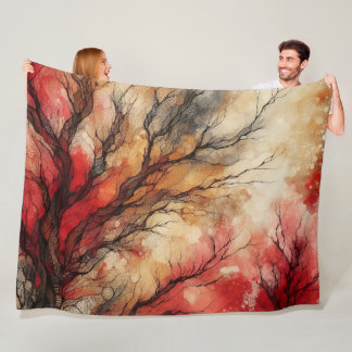 Abstract Artwork 1 -  Fleece Blanket