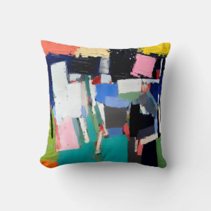 Abstract Artwork Composition Cushion