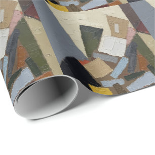 Abstract Artwork Composition Wrapping Paper