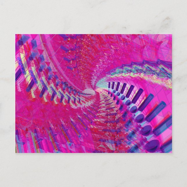 Abstract Artwork Postcard (Front)