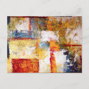 Abstract Artwork Postcard
