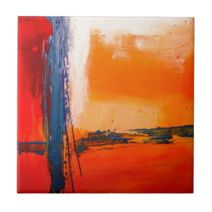 Abstract Artwork Tile