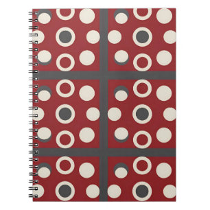 Abstract Artwork With Circular Shapes Notebook