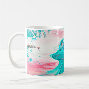 abstract artworkart,fine,painting,background,canva coffee mug