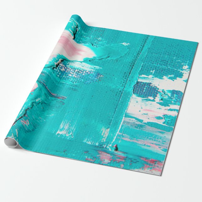 abstract artworkart,fine,painting,background,canva wrapping paper (Unrolled)