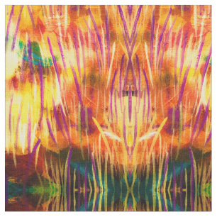 Abstract Aspen Grass Fabric