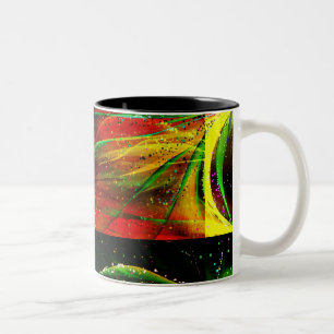 Abstract Astronomical Spider Ceramic Mug