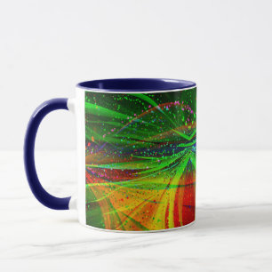 Abstract Astronomical Spider Ceramic Mug