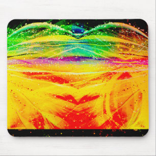 Abstract Astronomical Spider Mouse Pad