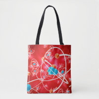 Abstract atom background, Chemistry model of molec