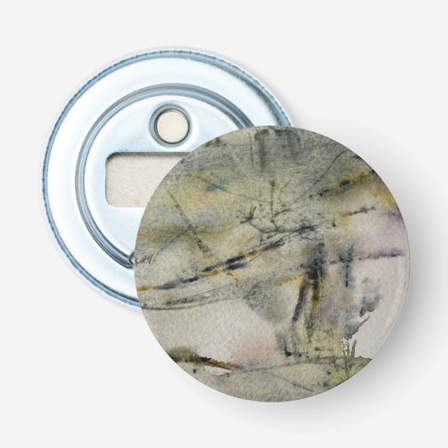 Abstract Autumn Colours Landscape  2            Bottle Opener (Front)