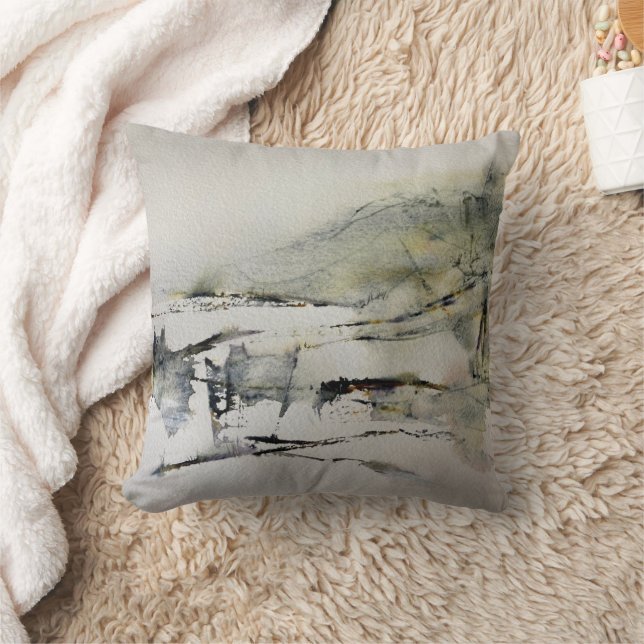 Abstract Autumn Colours Landscape  2               Cushion (Blanket)