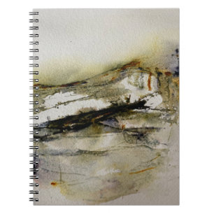 Abstract Autumn Colours Landscape Notebook