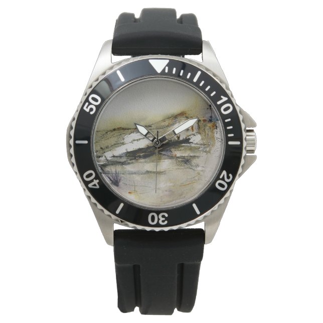 Abstract Autumn Colours Landscape   Watch (Front)