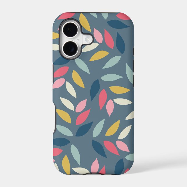 Abstract Autumn Inspired Leaves Pattern (Back)