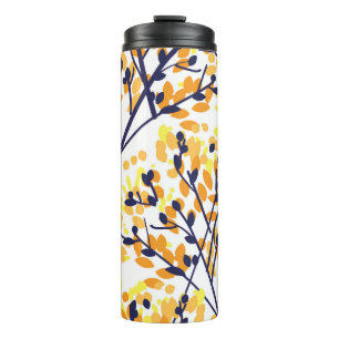 Abstract Autumn Tree Modern Pattern Thermal Tumbler