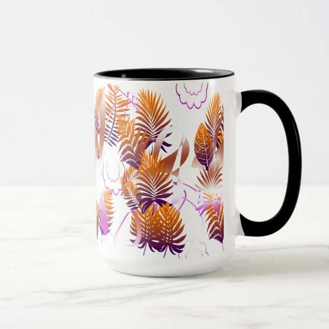 Abstract Autumnal Melancholy Mug (Right)