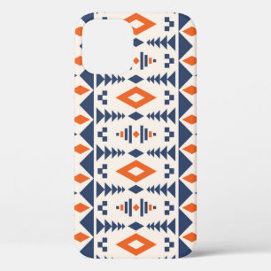 Abstract Aztec geometric, seamless pattern. iPhone 12 Case
