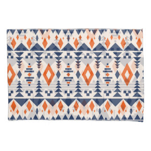 Abstract Aztec geometric, seamless pattern. Pillowcase