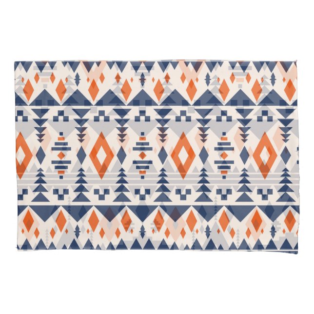 Abstract Aztec geometric, seamless pattern. Pillowcase (Front)