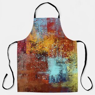 Abstract background. 2d illustration. Digital back Apron