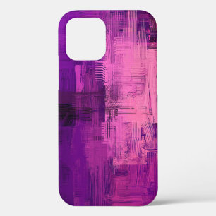 Abstract background. 2d illustration. Digital back iPhone 12 Case