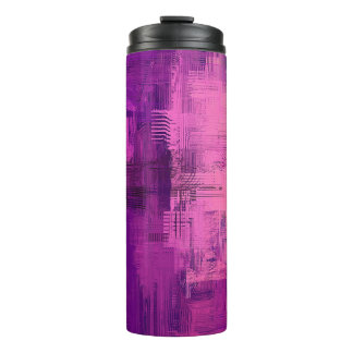 Abstract background. 2d illustration. Digital back Thermal Tumbler