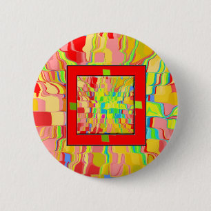 Abstract Background 6 Cm Round Badge