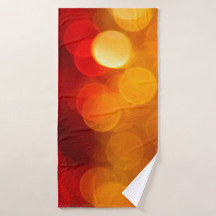 Abstract background blur bath towel