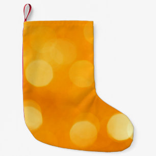 Abstract background blur small christmas stocking
