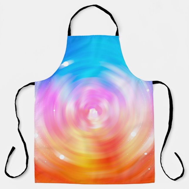 abstract background. brilliant circles background  apron (Front)