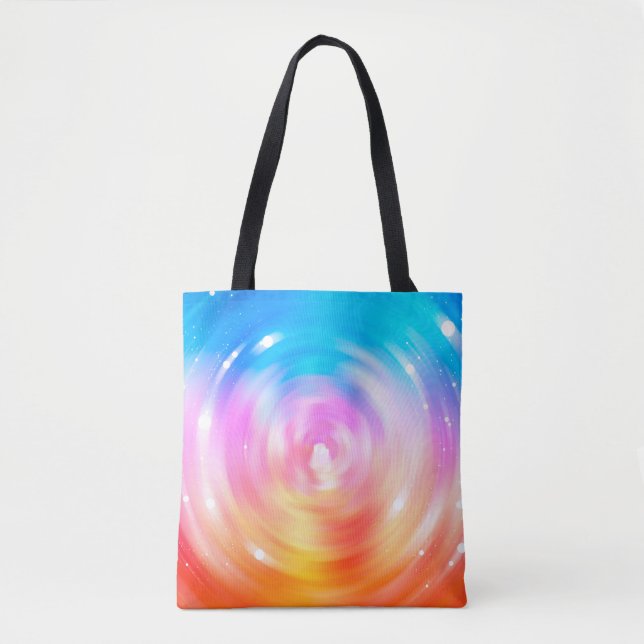 abstract background. brilliant circles background  tote bag (Front)