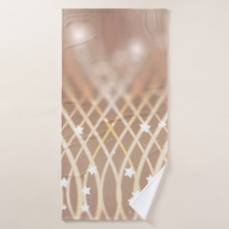 Abstract background. brown background with waves a bath towel