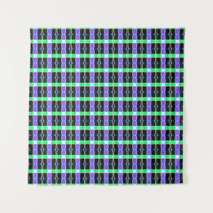 abstract background, colored tartan pattern, moder tapestry