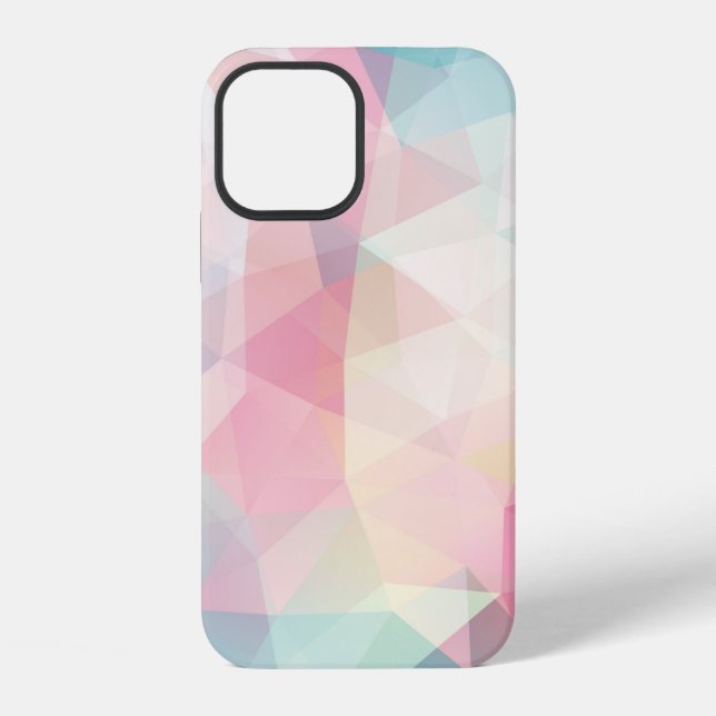abstract background consisting of trianglesbackgro iPhone case (Back)