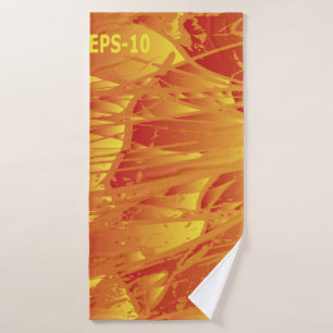 Abstract background. Creative vintage background. Bath Towel