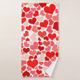 Abstract background decoration bath towel