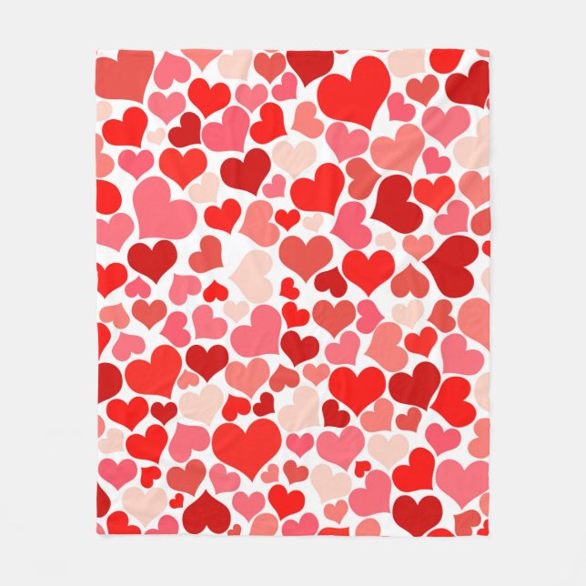 Abstract background decoration fleece blanket (Front)