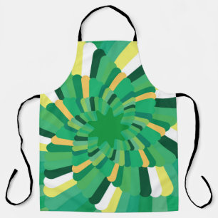 Abstract background Geometric Gradation spiralgeom Apron