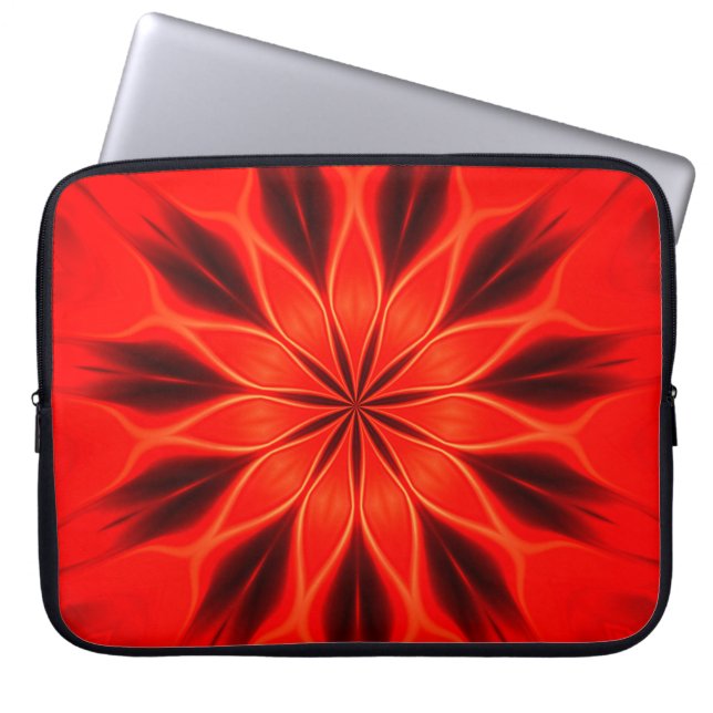 Abstract background. Geometric oriental kaleidosco Laptop Sleeve (Front)