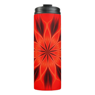 Abstract background. Geometric oriental kaleidosco Thermal Tumbler