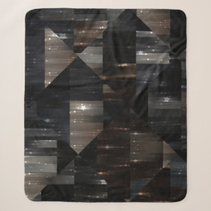 abstract background. grey mosaic illustration digi sherpa blanket