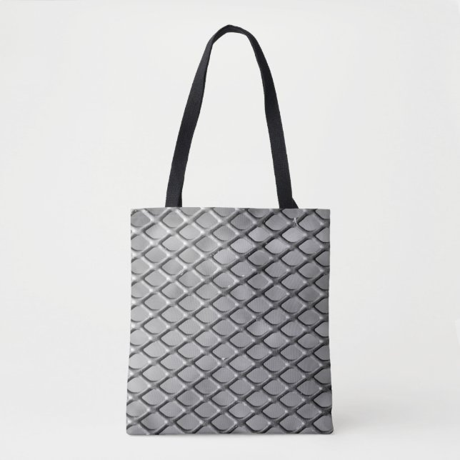 Abstract background grey tote bag (Front)