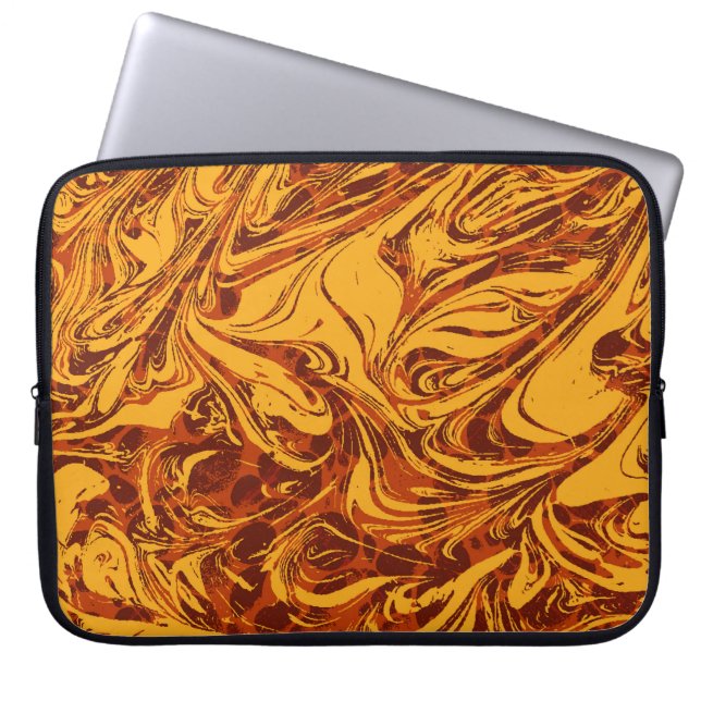 Abstract Background Grunge Vintage Texture Graphic Laptop Sleeve (Front)