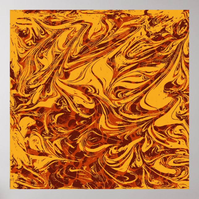 Abstract Background Grunge Vintage Texture Graphic Poster (Front)