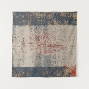 Abstract Background Grunge Vintage Texture Graphic Tapestry
